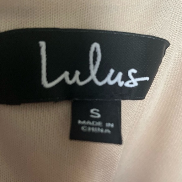 Lulus Looking Devine Black Crochet Lace Bodycon Midi Dress. Pre-Owned. - Picture 11 of 13